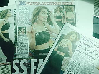 Cheryl photos spark debate